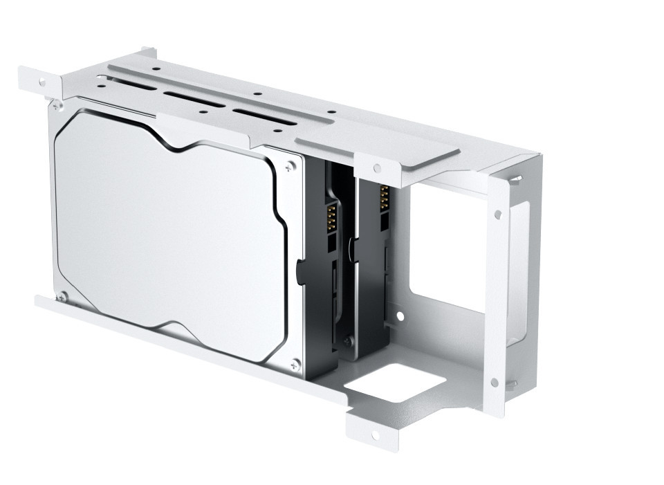 Кутия за компютър XIGMATEK Crystal Storm Arctic V2, Midi Tower EATX, Бял - EN49408 - 8