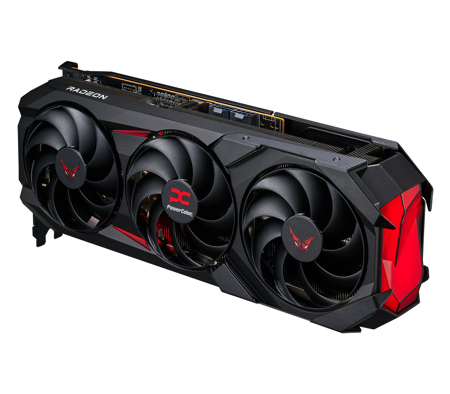 Видео карта PowerColor Radeon RX 9070 Red Devil, 12GB GDDR6 18Gbps - RX9070GRE 12G-E/OC - 3