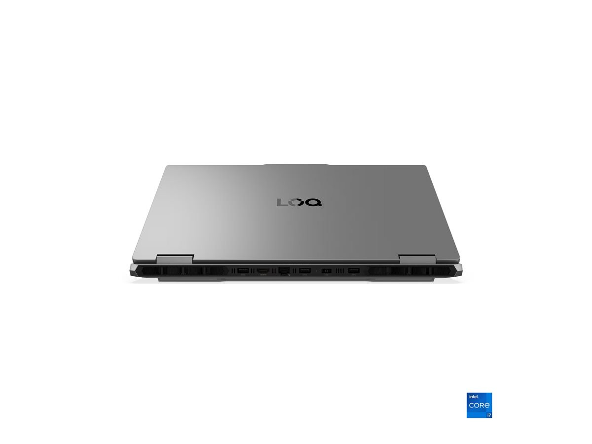Лаптоп LENOVO LOQ, 17.3" FHD 165Hz, Intel Core i5-13450HX, RTX 5050 8GB, 16GB DDR5, 1TB SSD, Без ОС - 83JH00DRBM - 8