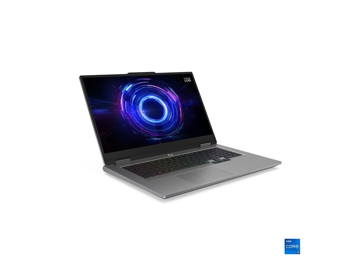 Лаптоп LENOVO LOQ, 17.3" FHD 165Hz, Intel Core i5-13450HX, RTX 5050 8GB, 16GB DDR5, 1TB SSD, Без ОС - 83JH00DRBM - 12