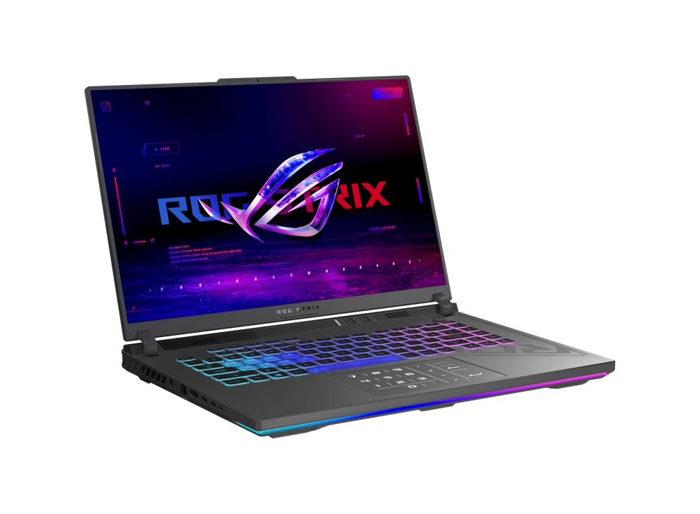 Лаптоп ASUS Strix G16 G614PW, 16.0" WUXGA 165Hz IPS, AMD Ryzen 9 8940HX, RTX 5080 16GB, 32GB DDR5 5200MHz, 1TB SSD PCIe 4.0, No OS - 90NR0QK7-M004K0 - 6