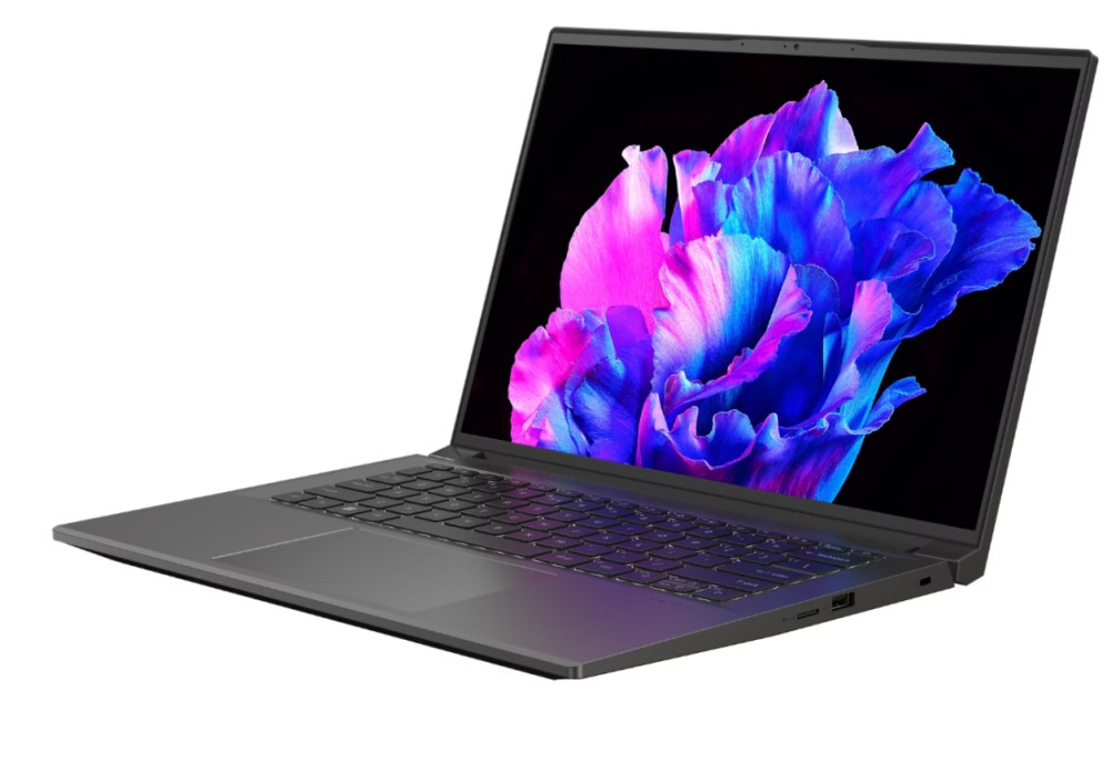 Лаптоп Acer Swift X 14 SFX14-71G-75L8, 14.5" 2.8K OLED 120Hz, Intel Core i7-13700H, RTX 4050 6GB, 16GB DDR5, 1TB SSD, Windows 11 Home - NX.KEVEX.001 - 4
