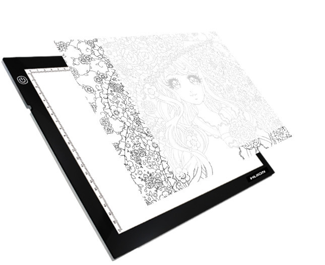 LED светеща подложка за рисуване HUION L4S, 321.50 x 228.50 mm, 1000 lpi, USB - L4S - 4