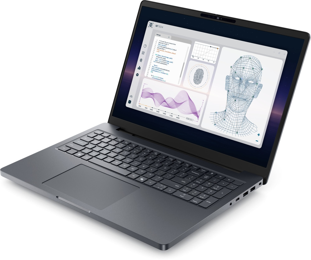 Лаптоп Dell Pro Max 16 Plus MB16250, 16.0" FHD+ 120Hz, Intel Core Ultra 7 265HX, NVIDIA RTX PRO 3000 12GB, 32GB DDR5 6400MT/s, 1TB SSD, Win11 Pro - BTO106_MB16250_EMEA - 2