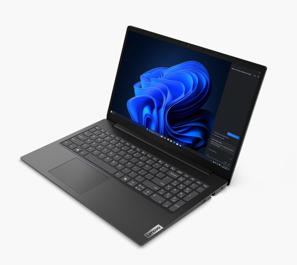 Лаптоп Lenovo V15 G5 IRL, 15.6" FHD TN, Intel Core i5-13420H, 16GB DDR5, 512GB SSD, Free DOS - 83GW008EBM - 3