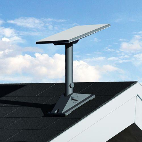 Стойка за покрив STARLINK Mini Pivot Mount, Сива - STARLINK-MOUNT-WALL1 - 3