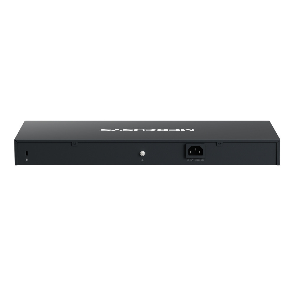 Мрежов комутатор Mercusys MS126CP, 24-портов 10/100 Mbps PoE+, 2-портов Gigabit, Rackmount - 10