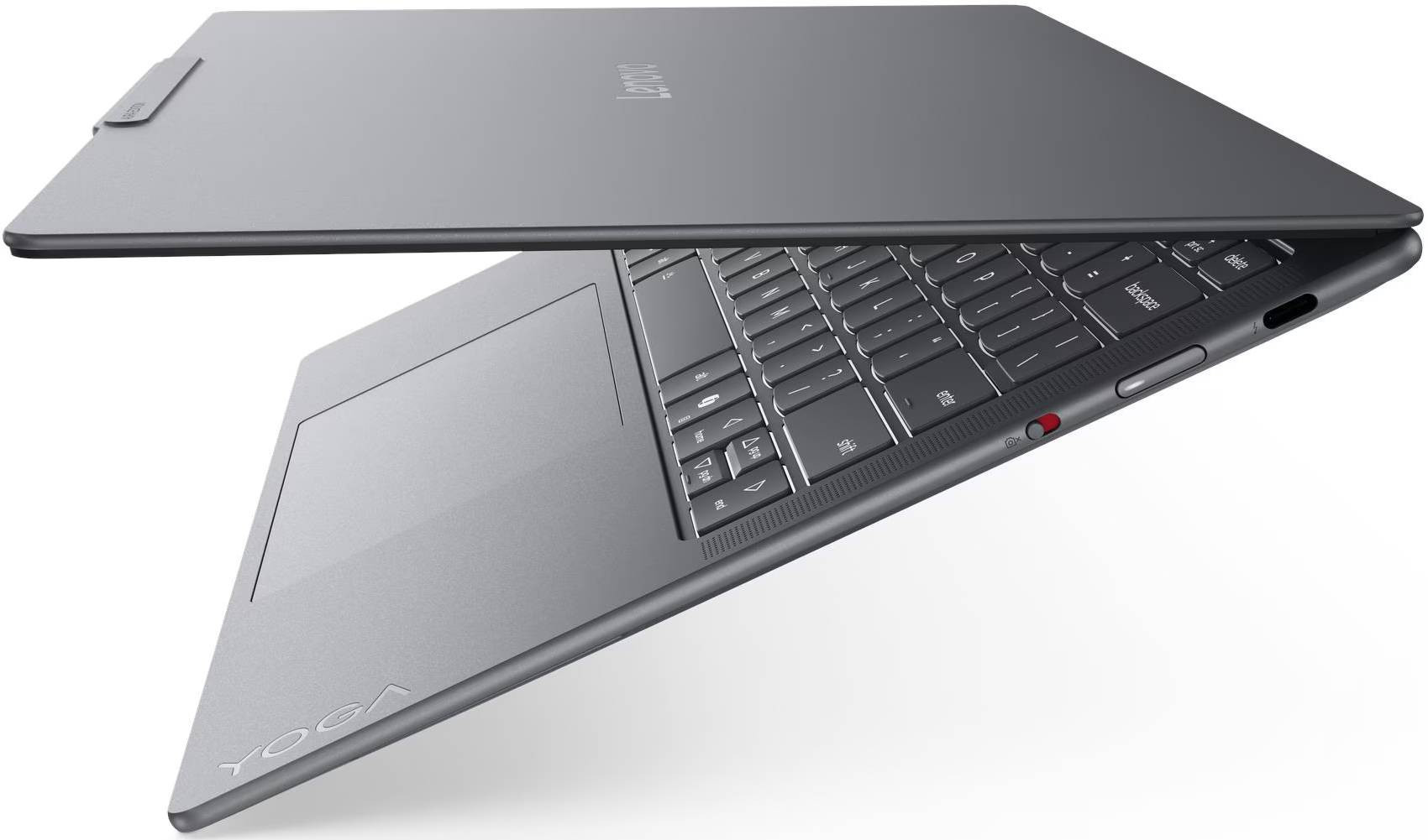 Лаптоп Lenovo Yoga Slim 7 14IPH11 Aura Edition, 14" 2.8K OLED Touch 120Hz, Intel Core Ultra 7 355, 32GB DDR5, 2TB SSD, Windows 11 Home - 83QM001VBM - 11