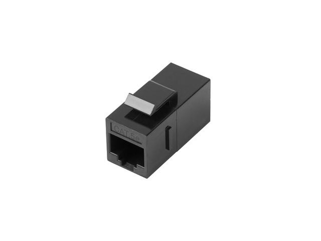 Keystone конектор Lanberg RJ45 - RJ45 UTP CAT.5e, Feed-thru - KSU5-3000 - 1