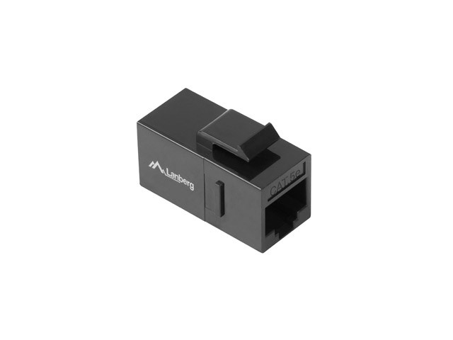 Keystone конектор Lanberg RJ45 - RJ45 UTP CAT.5e, Feed-thru - KSU5-3000 - 2