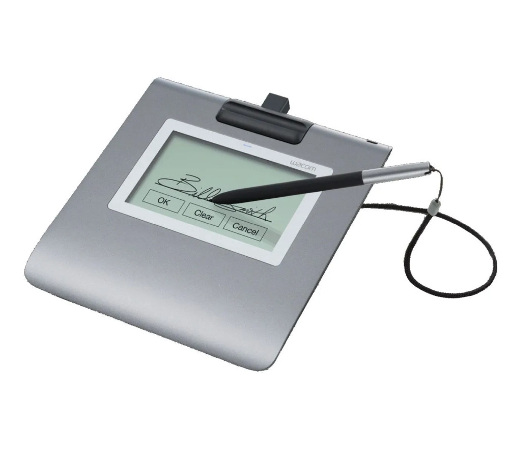 Таблет за подпис Wacom STU-430, 4.5" Monochrome LCD 320x200, Electromagnetic Resonance, USB захранване - STU-430-CH2 - 2