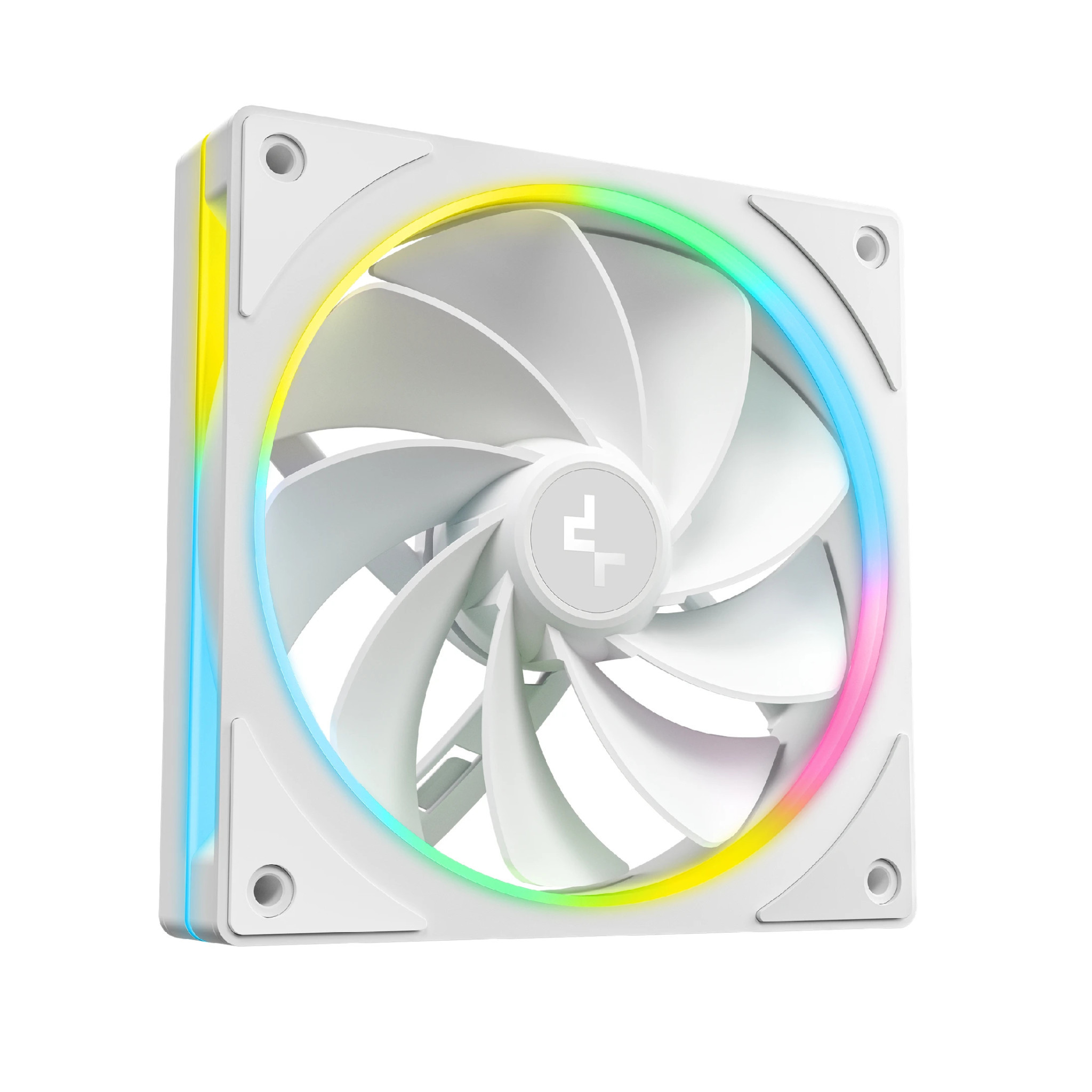 Комплект вентилатори DeepCool FL12RSE, 3x120mm Hydro Bearing Addressable RGB White - R-FL12RSE-WHAPN3-G - 5