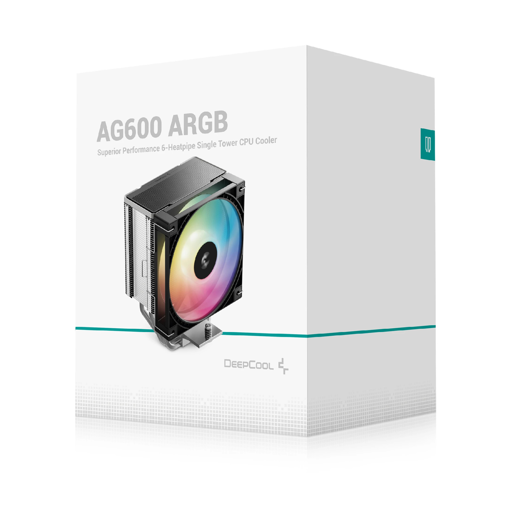 Охладител за процесор DeepCool AG600, Въздушно охлаждане, 260W, Addressable RGB - R-AG600-BKAMMG2-G - 9