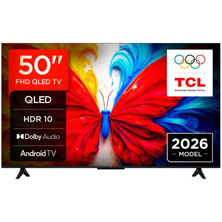 Телевизор TCL 50S5L, 50" QLED, Android TV - 1
