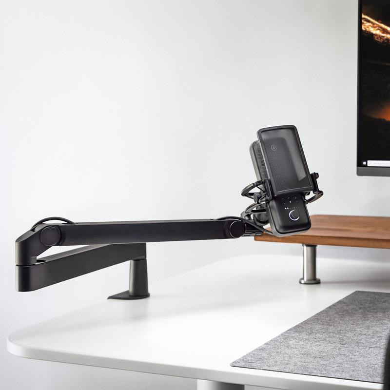 Стойка за микрофон Elgato Wave Mic Arm LP, Черна - 10AAN9901 - 2