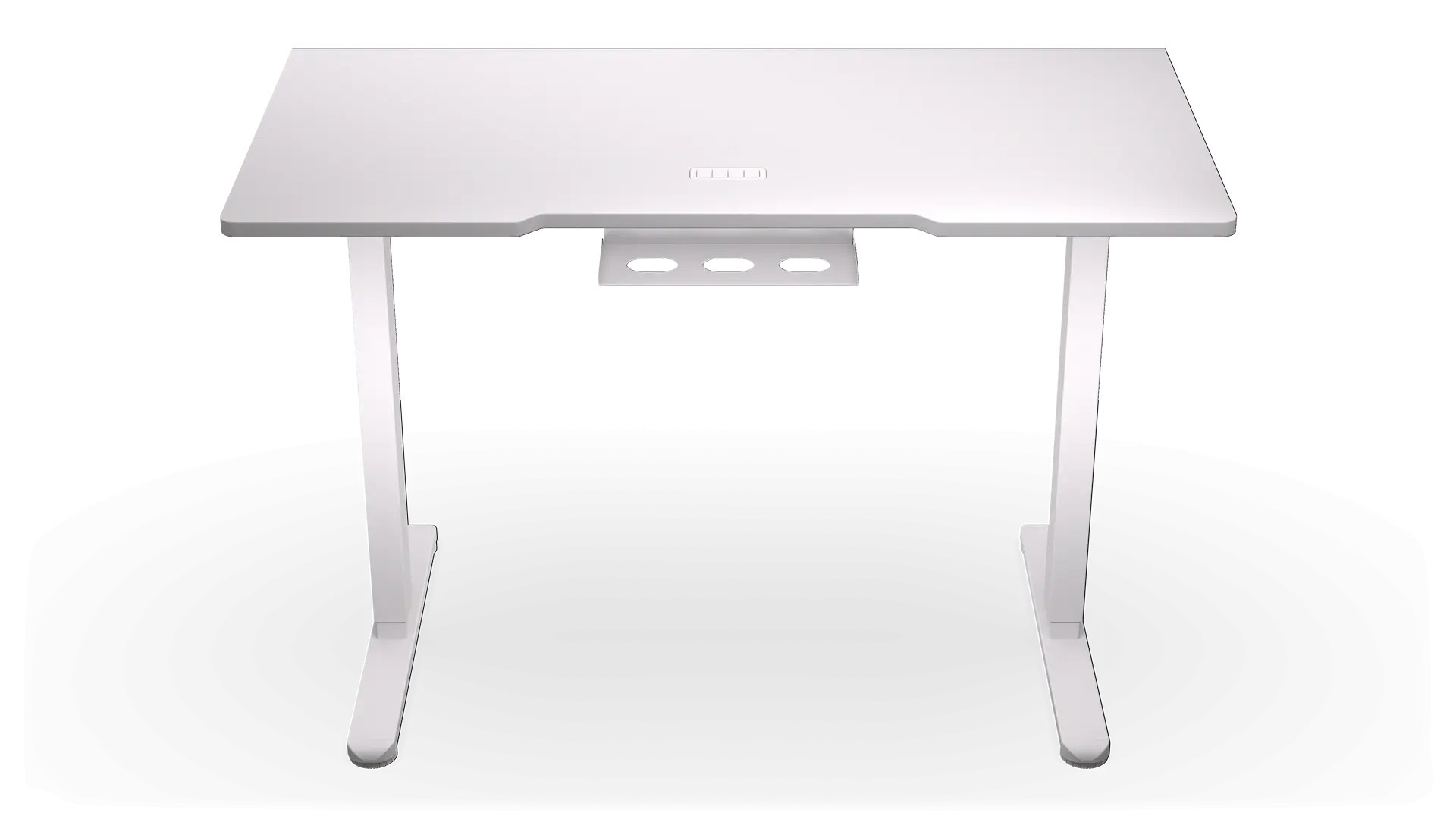 Геймърско бюро ENDORFY Atlas S Electric, 114 cm, Електрически механизъм, MDF плот, Бяло - EY8E008 - 8