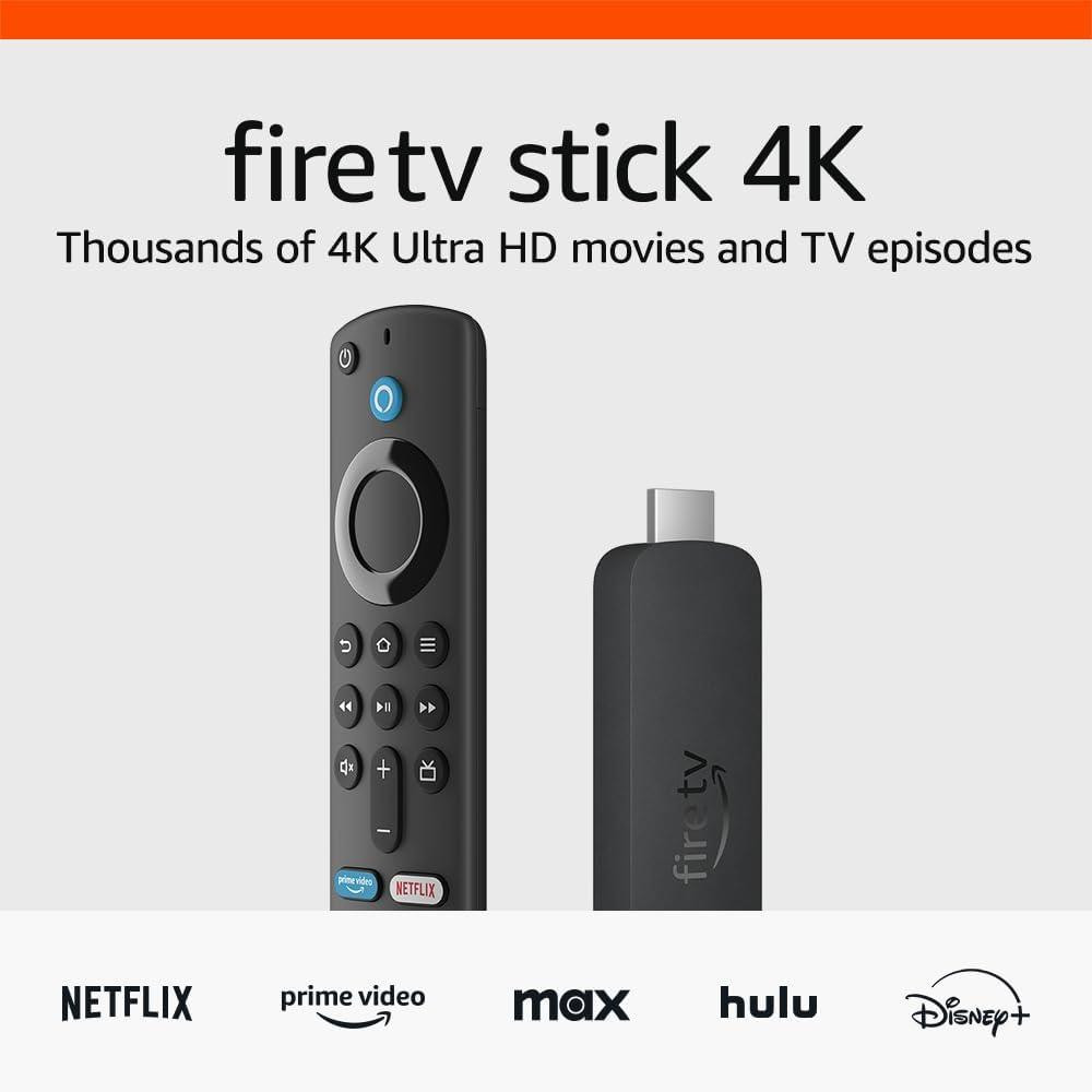 Мултимедиен плеър AMAZON Fire TV Stick Gen2, Wi-Fi 6, 1080p/2160p, Android - B0BTFWFRWN - 2