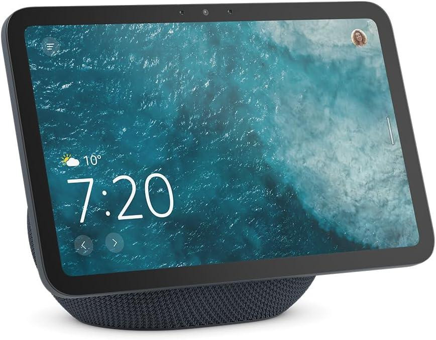Портативна колонка Amazon Echo Show 8 Gen 4, 8" дисплей, 30W, черен - SHOW8G4-BK - 1