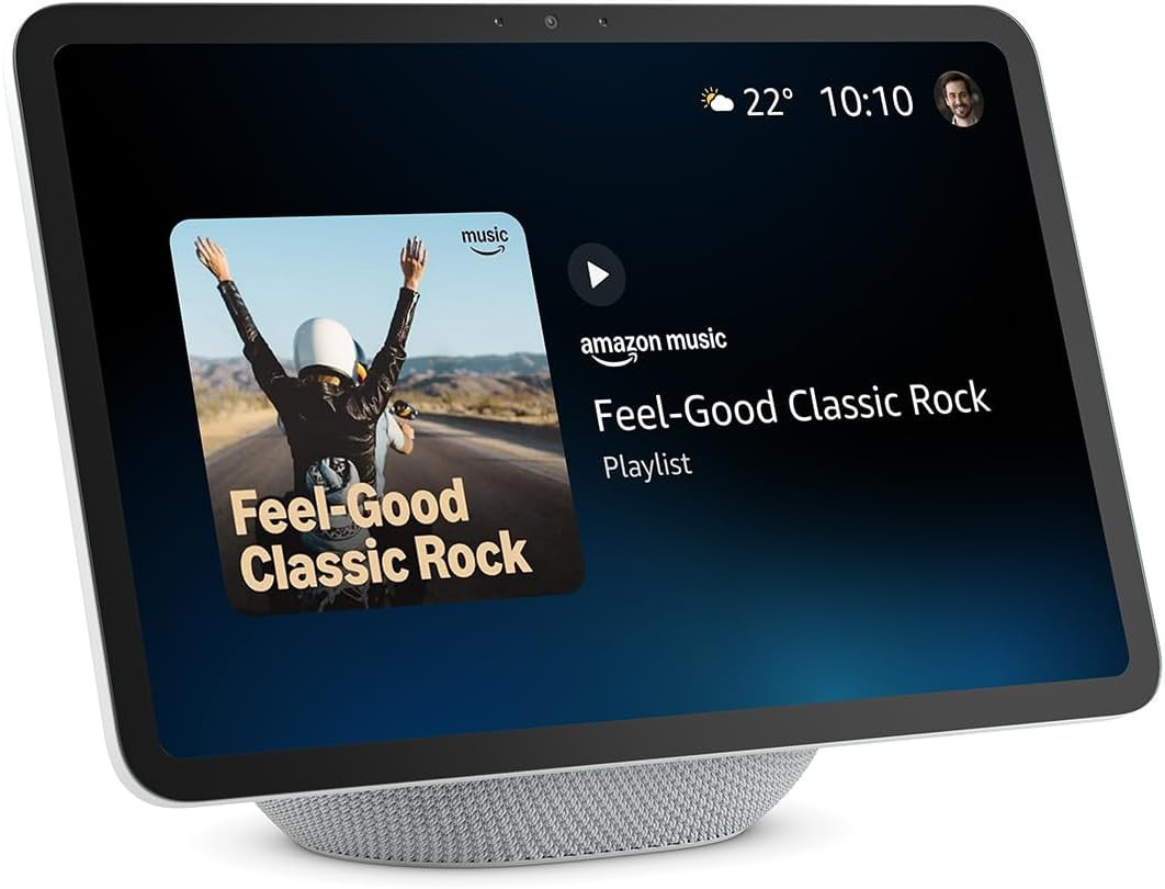 Смарт колонка Amazon Echo Show 11, 11" Full HD, 3D аудио, Бял - B0DTQDPW1X - 3 (Смарт колонка Amazon Echo Show 11, 11" Full HD, 3D аудио, Бял - B0DTQDPW1X)