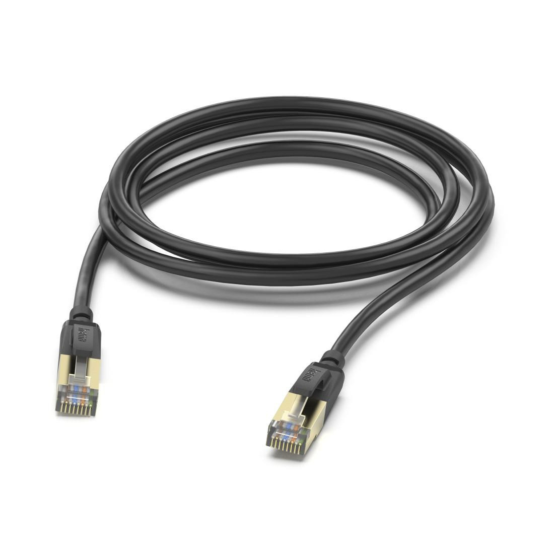 Мрежов кабел HAMA Cat-8 S/FTP, 3м, 40Gbit/s - HAMA-202002 - 8