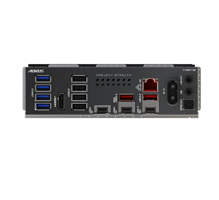 Дънна платка Gigabyte X870 AORUS STEALTH, DDR5, Wi-Fi 7, ATX - X870 A STEALTH - 6