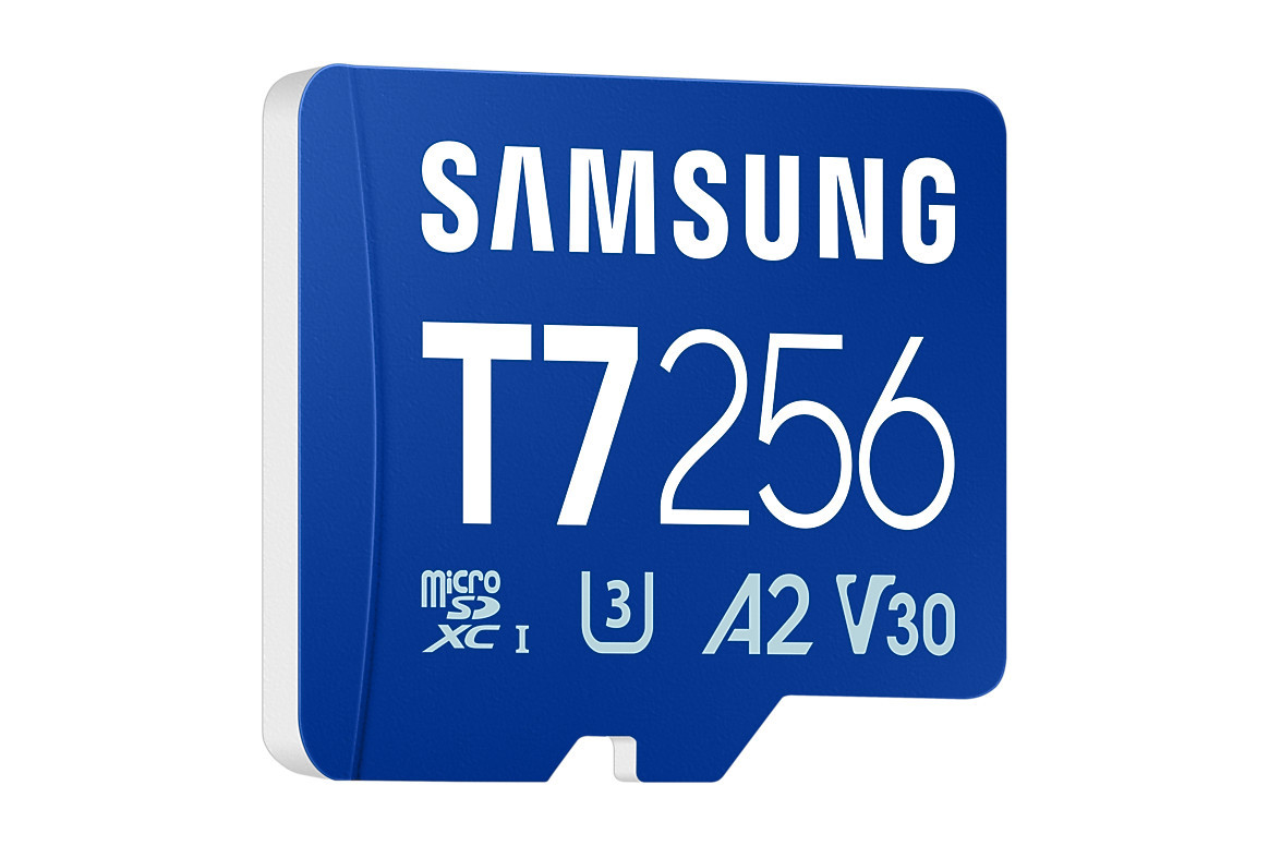 SD карта SAMSUNG T7, 256GB MicroSDXC U3 V30 A2 170MB/s - WW - 3