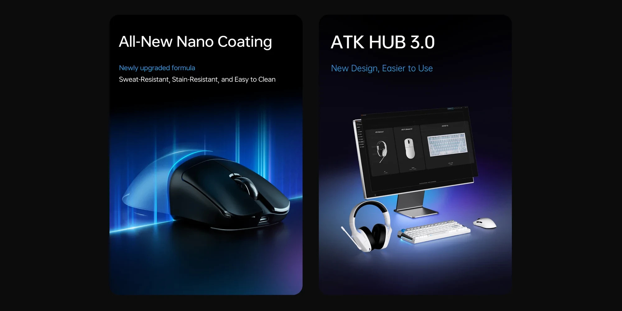 Безжична геймърска мишка ATK F1 Ultimate 2.0, Черна, PAW3950 Ultra сензор, 8000Hz, 42000 DPI - ATK-F1-ULTIMATE-2.0-BK - 13