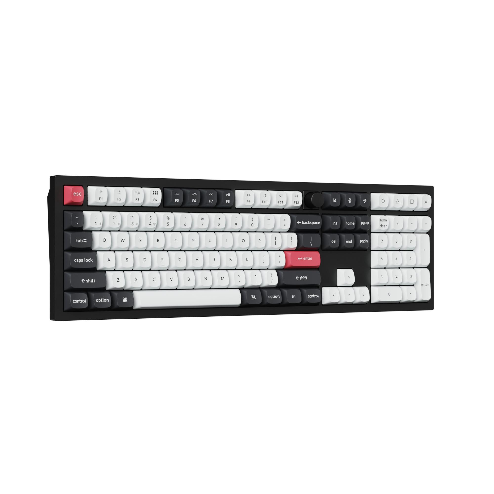 Безжична механичка клавиатура Keychron Q6 HE QMK Gateron Double-Rail Magnetic Switch, Carbon Black- Q6H-M1 - 5