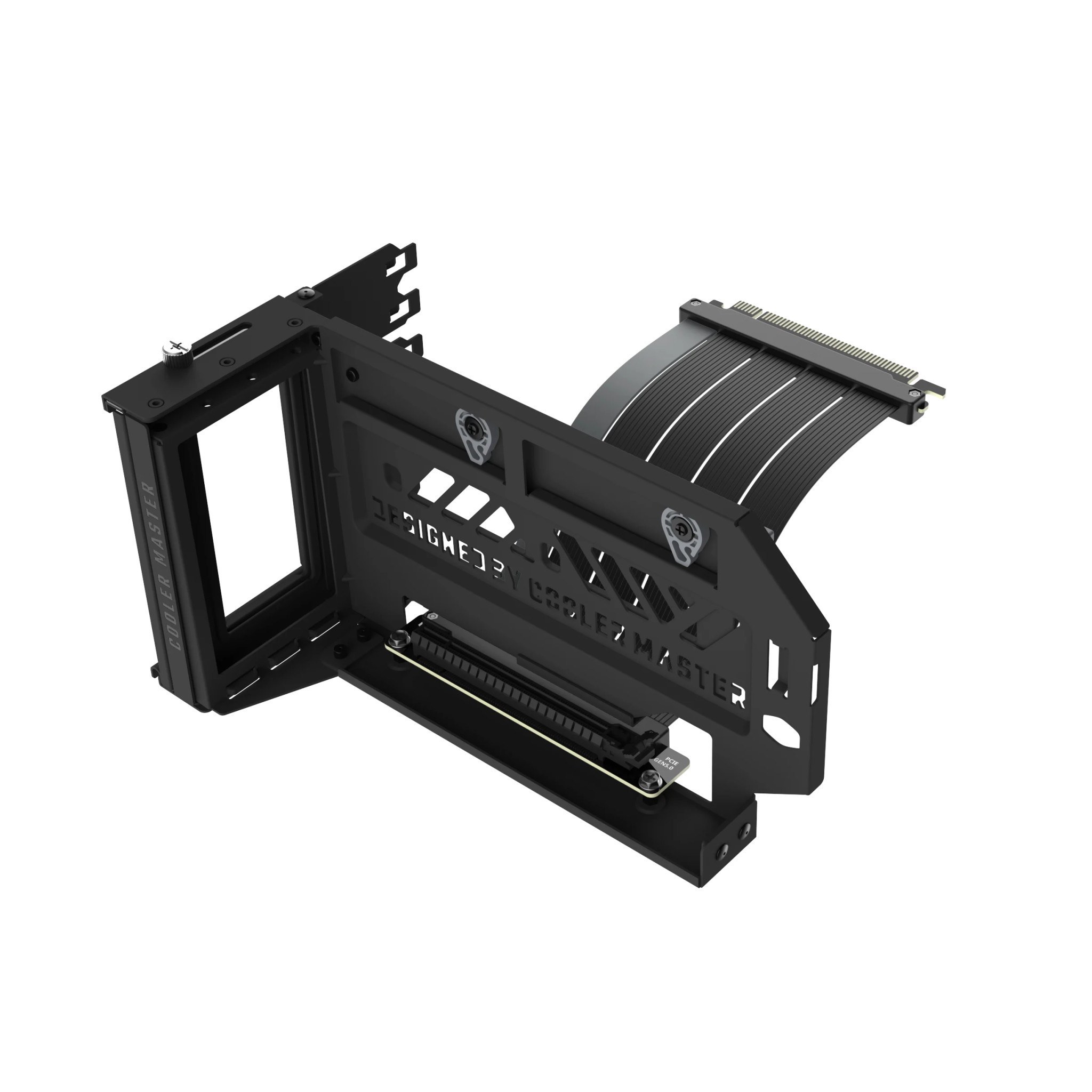 Брекет за вертикален монтаж видео карта EZDIY-FAB, PCI-e x16 5.0, 165 mm - MCA-U000C-KFVK03 - 1