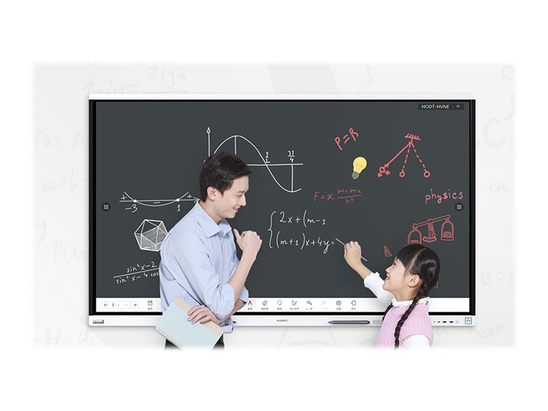 Интерактивен дисплей HUAWEI IdeaHub Board 2, 65" 4K UHD IPS сензорен, Android OS 9.0 / Windows 10 - 55150691 - 2