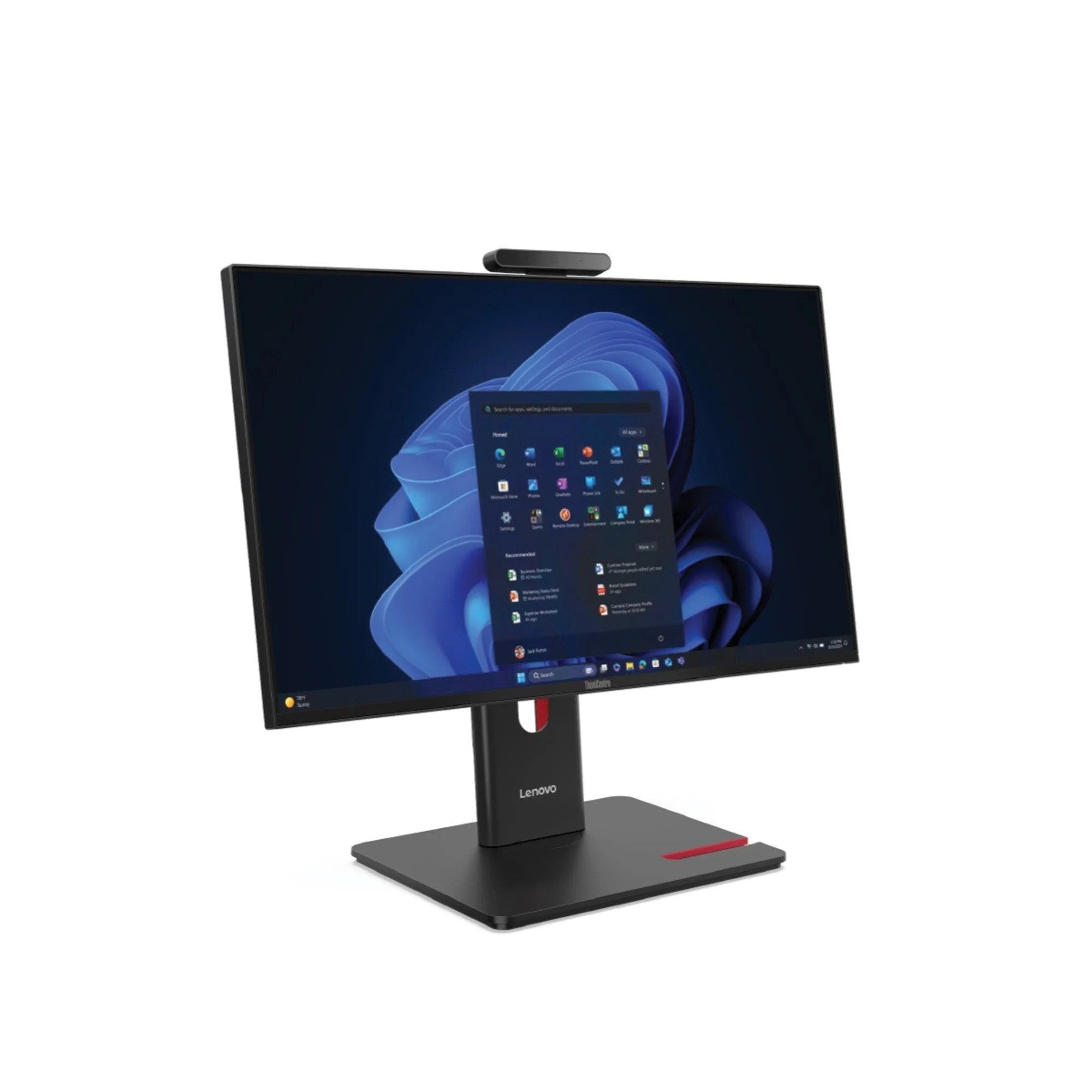 All in One компютър Lenovo ThinkCentre M70a Gen 6, 23.8" Full HD, Intel Core Ultra 5 225T, 16GB DDR5, 512GB SSD, Win 11 Pro - 13B0S0GD00 - 1