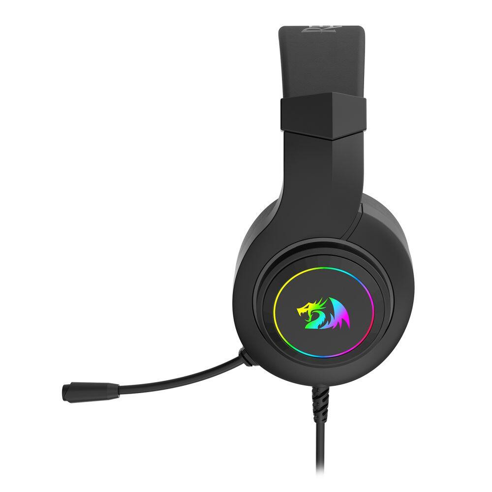 Геймърски слушалки Redragon Hylas H371-RGB, USB, 50mm говорител, RGB осветление - 8