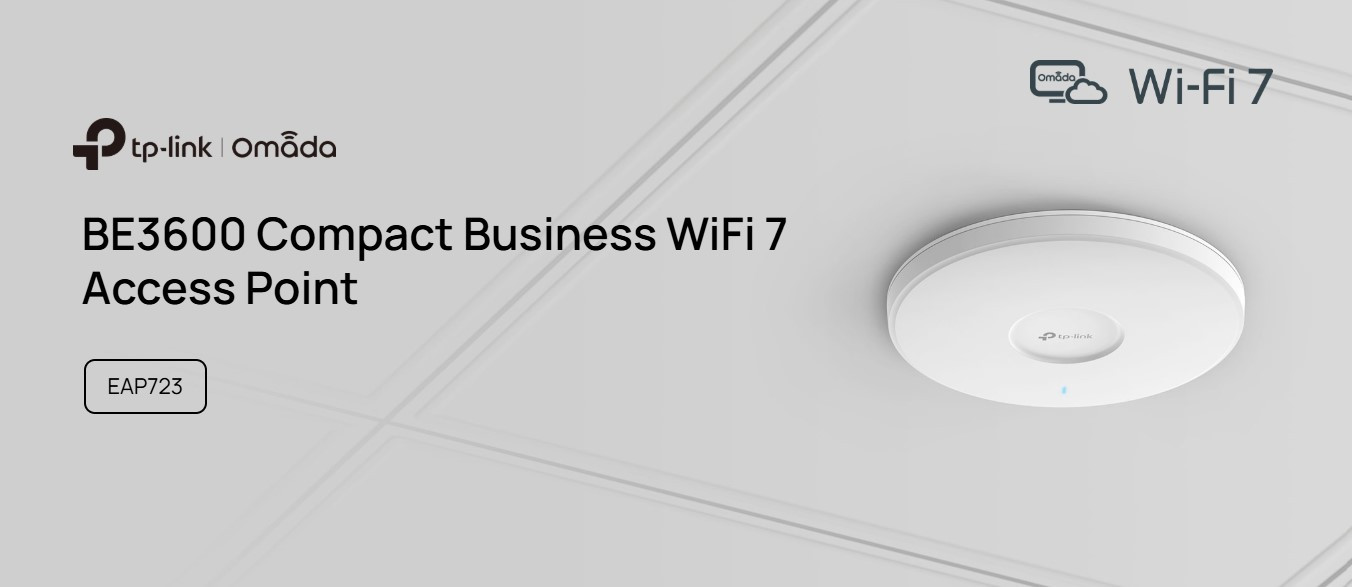 Точка за достъп TP-Link Omada EAP723, Wi-Fi 7 BE3600, 2.4/5 GHz, 2.5G Ethernet - 2