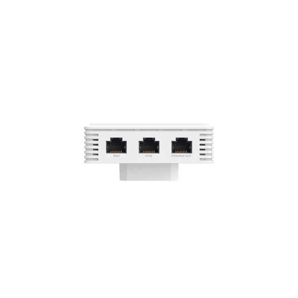 Точка за достъп TP-Link EAP725-Wall Omada BE3600, Wi-Fi 7, 5 GHz, 4× вътрешни антени, 1× 2.5G Ethernet + 2× Gigabit портове - 9