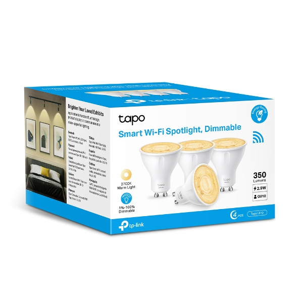 Интелигентна електрическа крушка TP-Link Tapo L610 (4-Pack) - 6