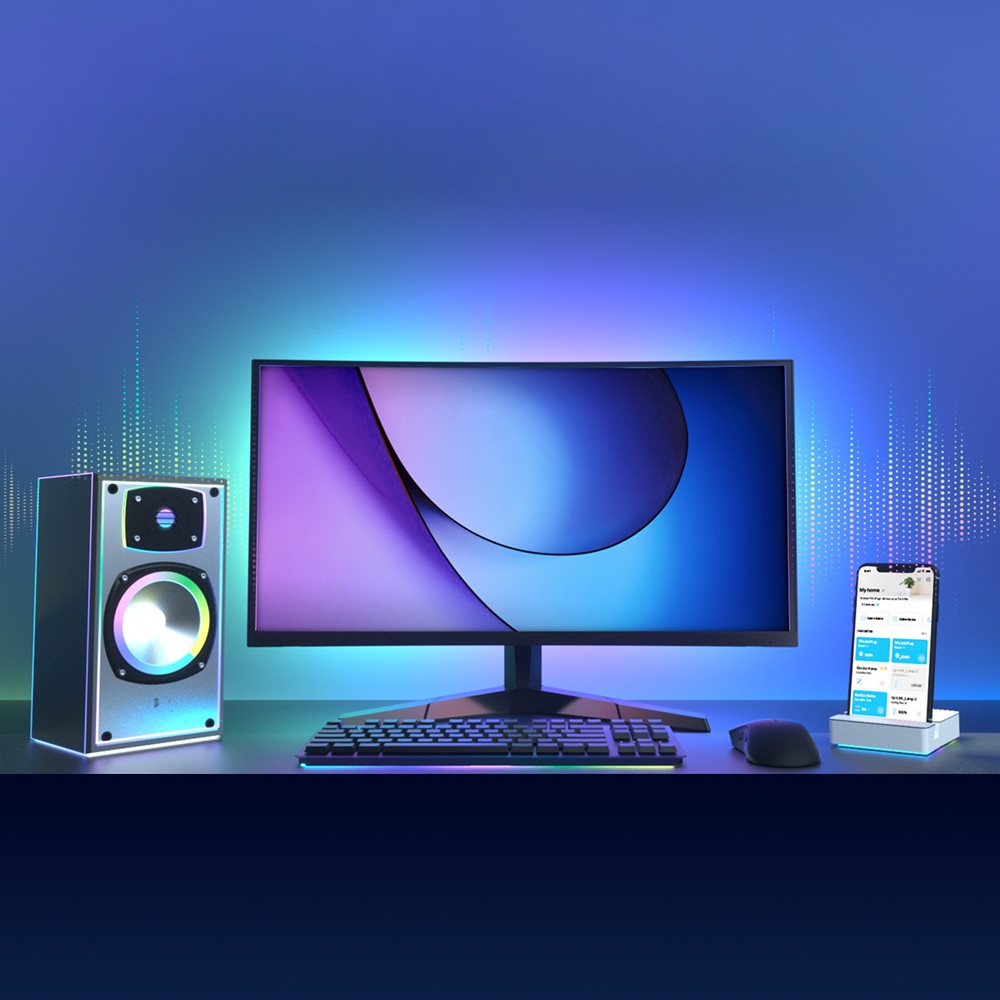 Многоцветна безжична LED Smart лента TP-Link Tapo L900-5, 5м - 3