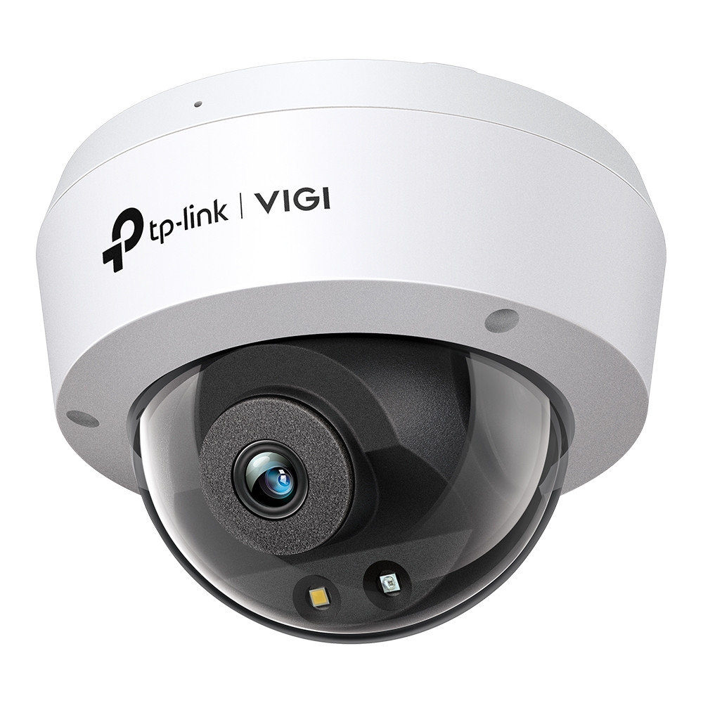 Мрежова камера TP-Link VIGI C240, 4MP, 4mm обектив, пълноцветна куполна, външен монтаж - VIGI C240(4mm) - 1