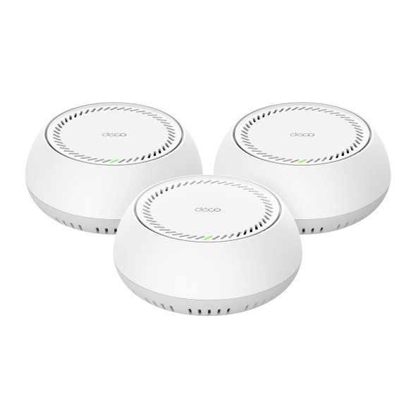 WiFi система TP-LINK Deco BE65-PoE, BE9300 6GHz 5765Mbps, 3-pack - Deco BE65-PoE(3-pack) - 1