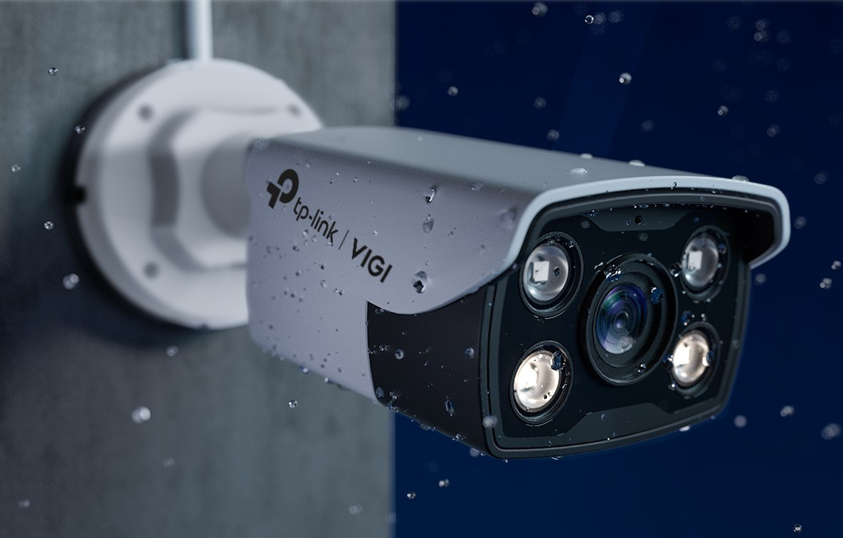 Мрежова камера TP-Link VIGI C350, 5MP, 2.8mm, Булет, Външна, Пълноцветна - VIGI C350(2.8mm) - 9