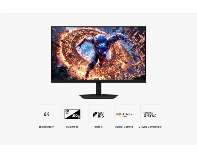 Монитор Samsung 32'' LS32HG802SU Odyssey IPS G8, 6K 6144x3456, 1ms, 165Hz, Black - LS32HG802ESXEN - 5