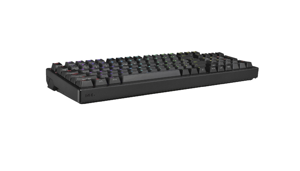 Bluetooth механична геймърска клавиатура ASUS ROG Azoth, RGB подсветка, USB/RF Wireless/Bluetooth, Black - BKUA20 - 3