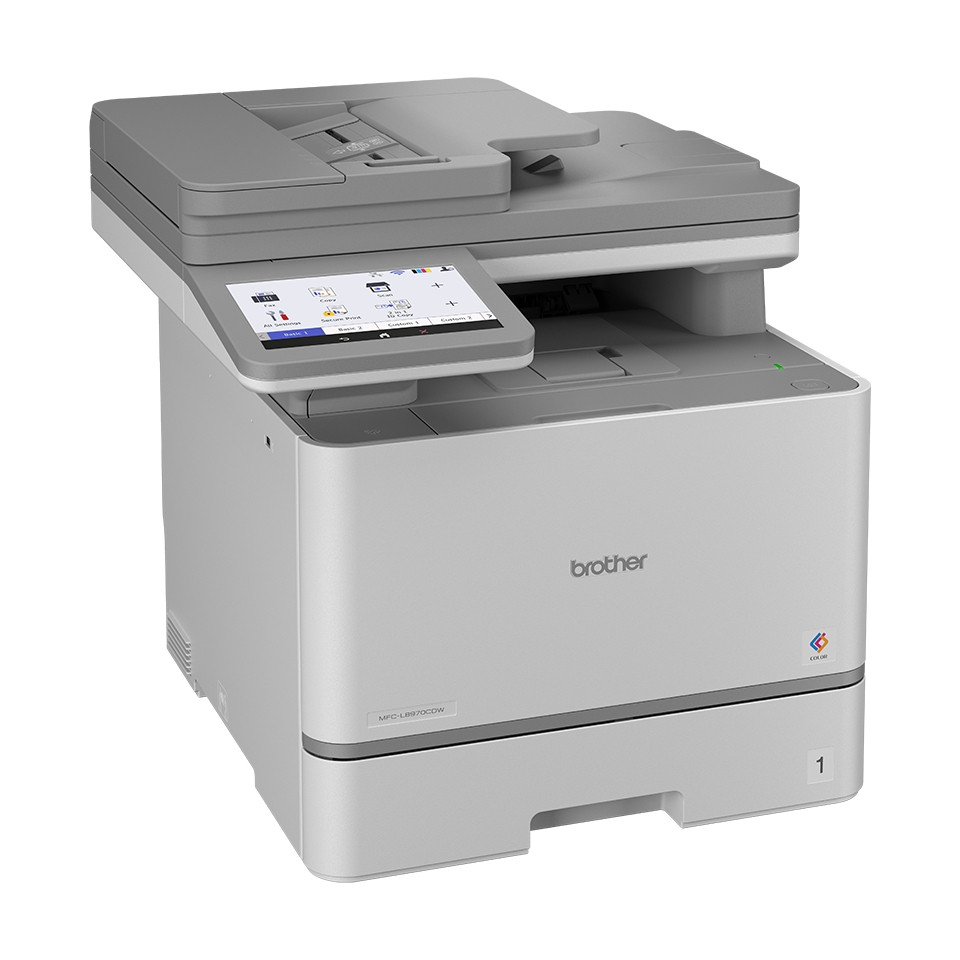 Цветен лазерен принтер Brother MFC-L8970CDW, 31 ppm, 600x600 dpi, 7" LCD сензорен екран, 1GB RAM - MFCL8970CDWYJ1 - 2