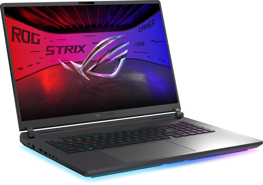 Лаптоп ASUS ROG Strix G18 G18 G815LW-SA328, 18.0" WQXGA Mini LED 240Hz, Intel Core Ultra 9 290HX Plus 2.70GHz, RTX 5080 16GB, 64GB DDR5 5600MHz, 1TB SSD+ ROG раница- 90NR0LC1-M00F50 - 3