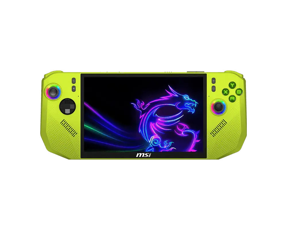 Портативна игрова конзола MSI CLAW A8 BZ2EM-058GR, 8" FHD+ IPS 120Hz, AMD Ryzen Z2 Extreme, AMD Radeon 890M, 24GB LPDDR5X, 1TB SSD, Windows 11 Home - CLAW A8 BZ2EM-058GR - 1