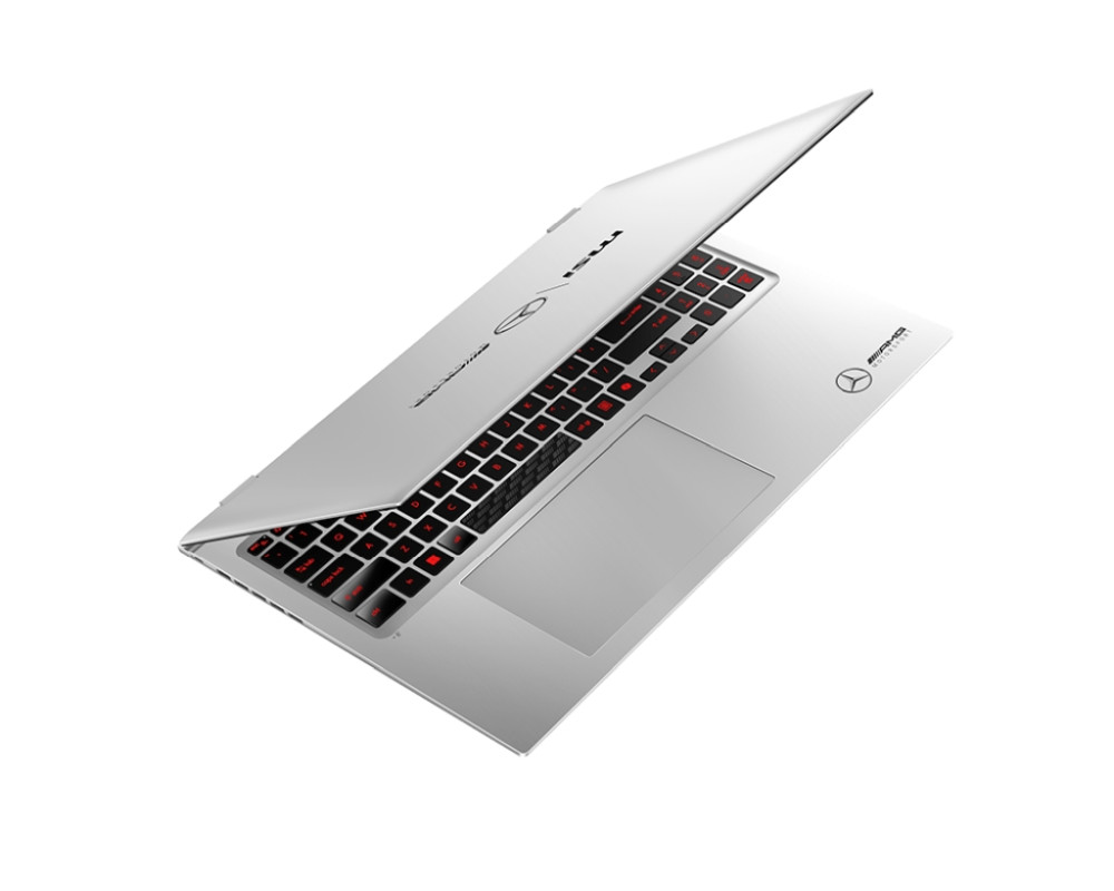 Лаптоп MSI Prestige 16 AI+ Mercedes AMG B2VMG, 16" UHD+ OLED, Intel Core Ultra 9 288V, 32GB LPDDR5X, 1TB SSD, Windows 11 Pro - 9S7-15A352-210 - 2