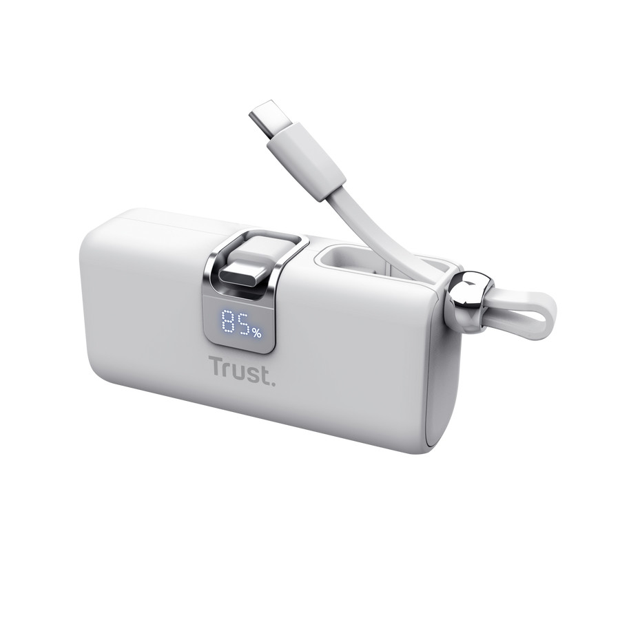 Външна батерия TRUST Pacto, 5000 mAh, 3x USB Type-C, 2.1A - 26105 - 3