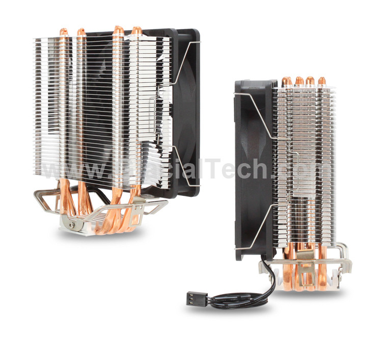 Охладител за процесор GLACIAL TECH Igloo SHP4-12 G1, 120mm PWM вентилатор, Intel LGA1700/1851/1200/115X и AMD AM4/AM5 - SHP4-12 G1 - 4