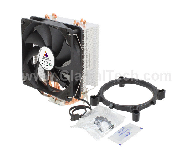 Охладител за процесор GLACIAL TECH Igloo SHP4-12 G1, 120mm PWM вентилатор, Intel LGA1700/1851/1200/115X и AMD AM4/AM5 - SHP4-12 G1 - 5