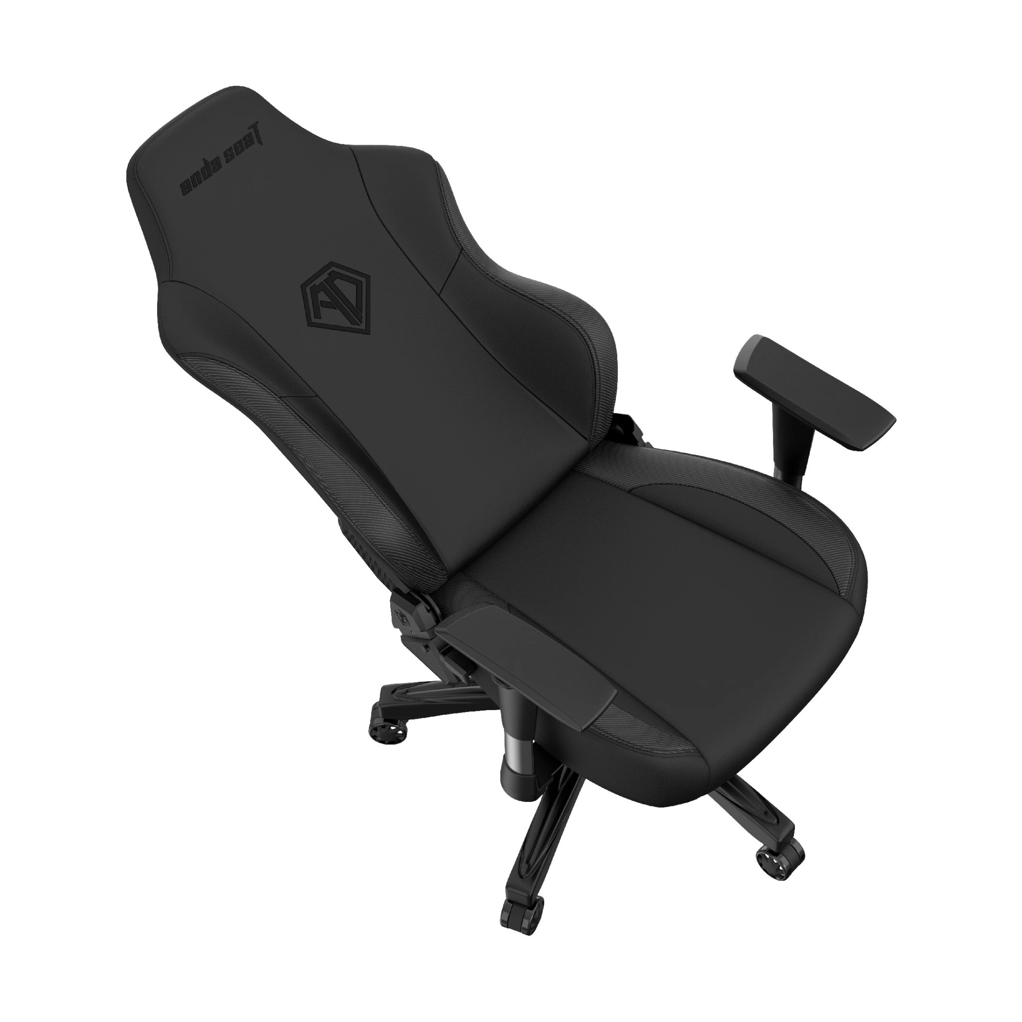 Геймърски стол Anda Seat Phantom 3, L, Черен, PVC кожа, 100kg максимално тегло - AD18Y-06-B-PV/C-B01 - 15