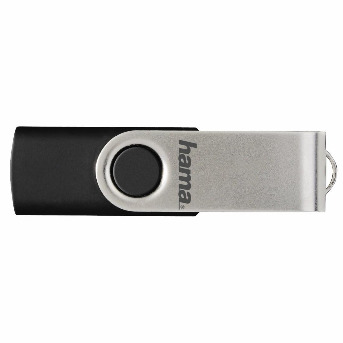 USB памет HAMA Rotate, 64GB USB 2.0 - HAMA-104302 - 2